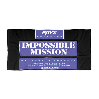Impossible Mission Title - Handdoek Printify