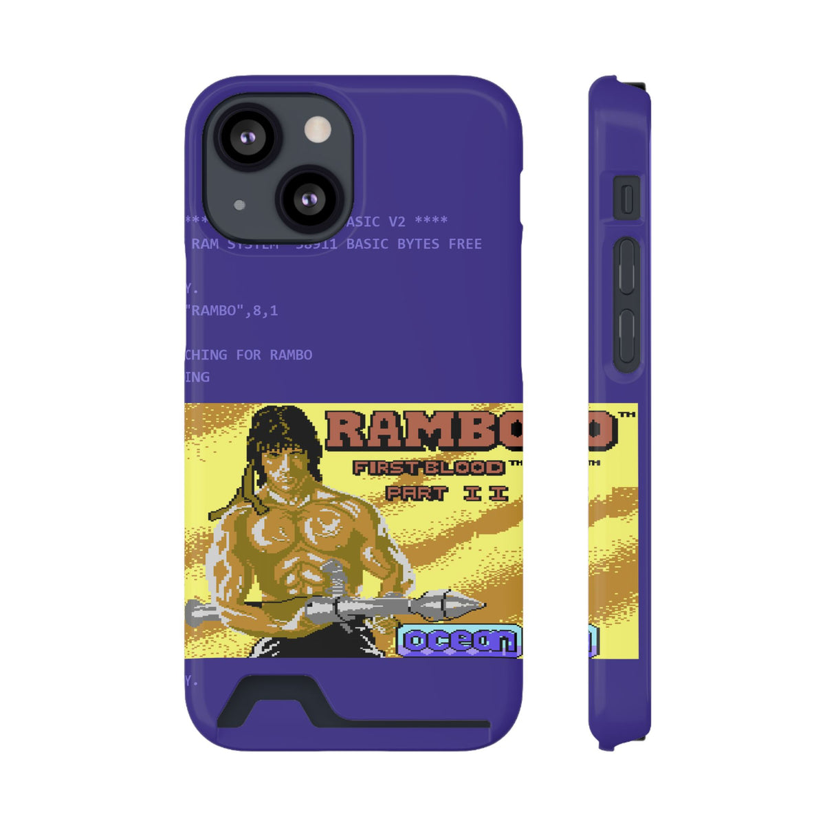 Rambo: First Blood Part II - Telefoonhoesje Printify