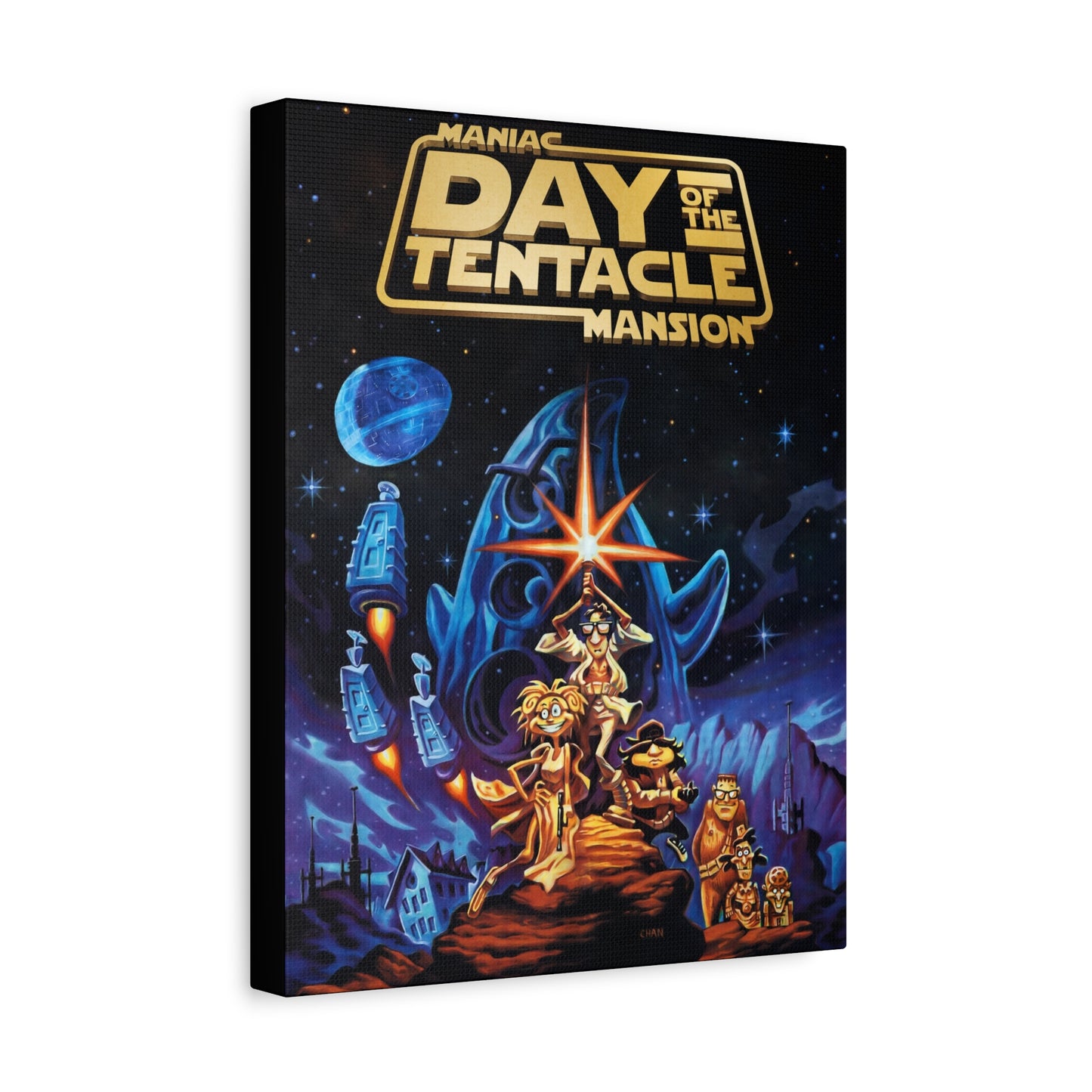 Day of the Tentacle Canvas Star Wars