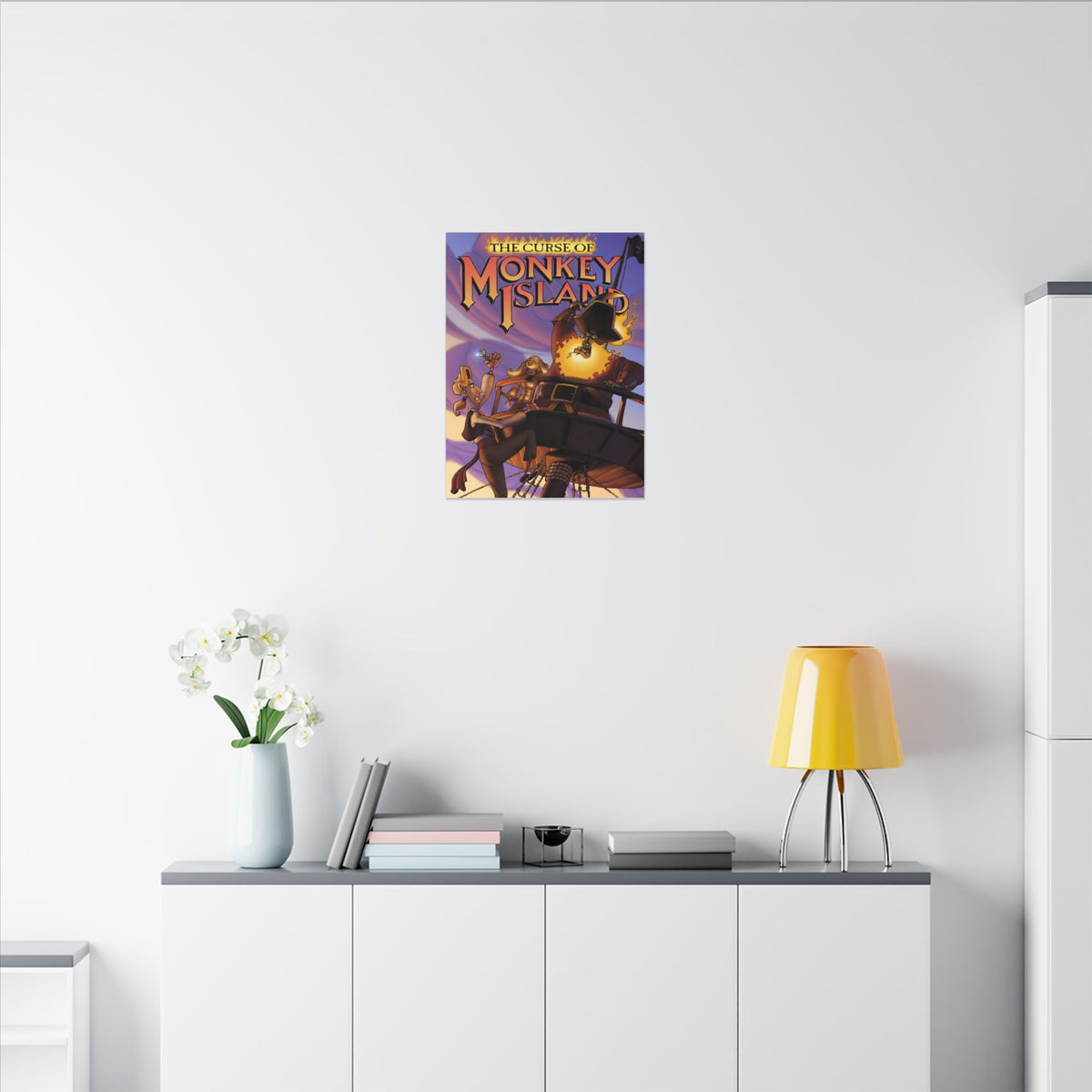 The Curse of Monkey Island - Canvas Printify