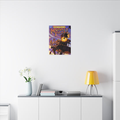 The Curse of Monkey Island - Canvas Printify