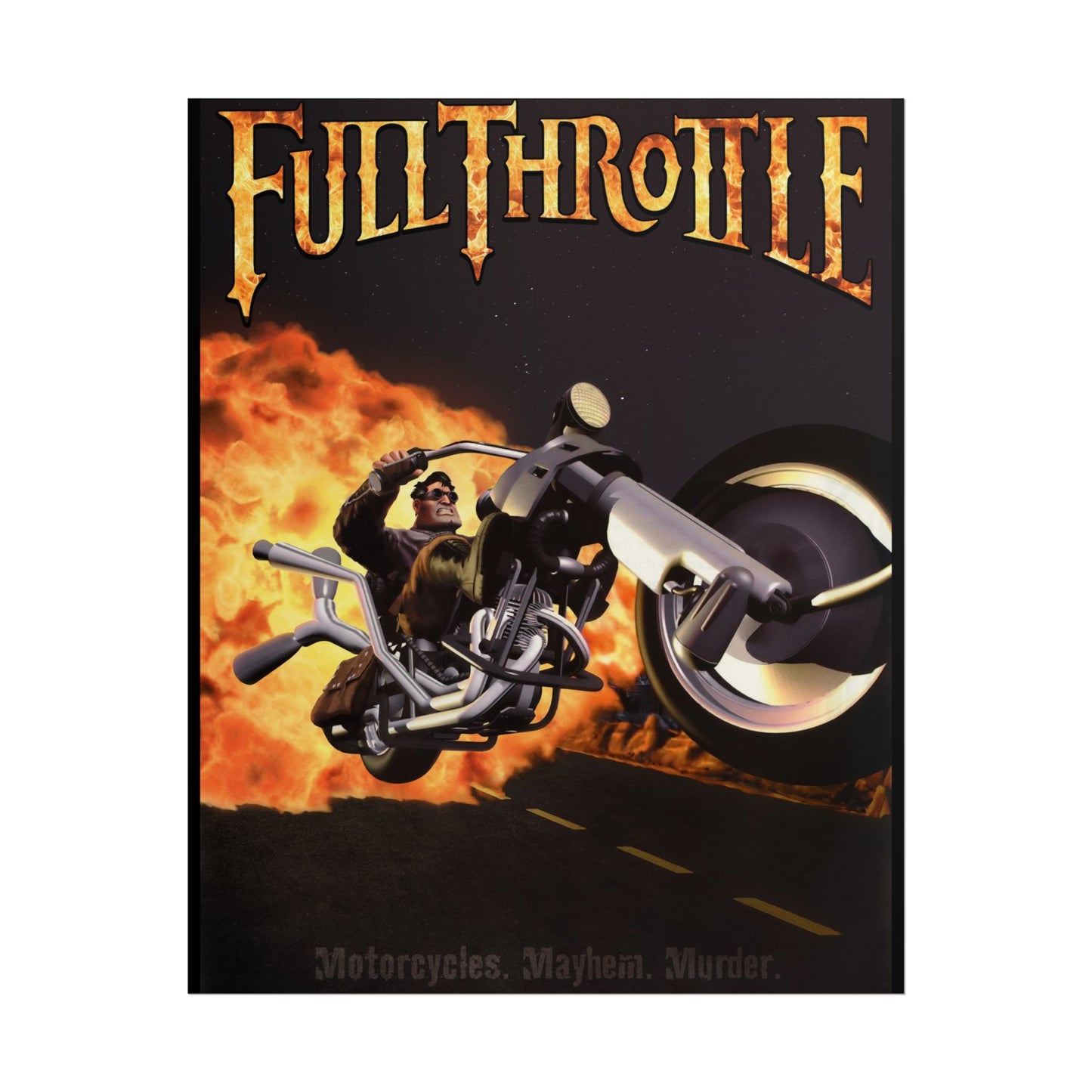 Full Throttle Rolled Posters