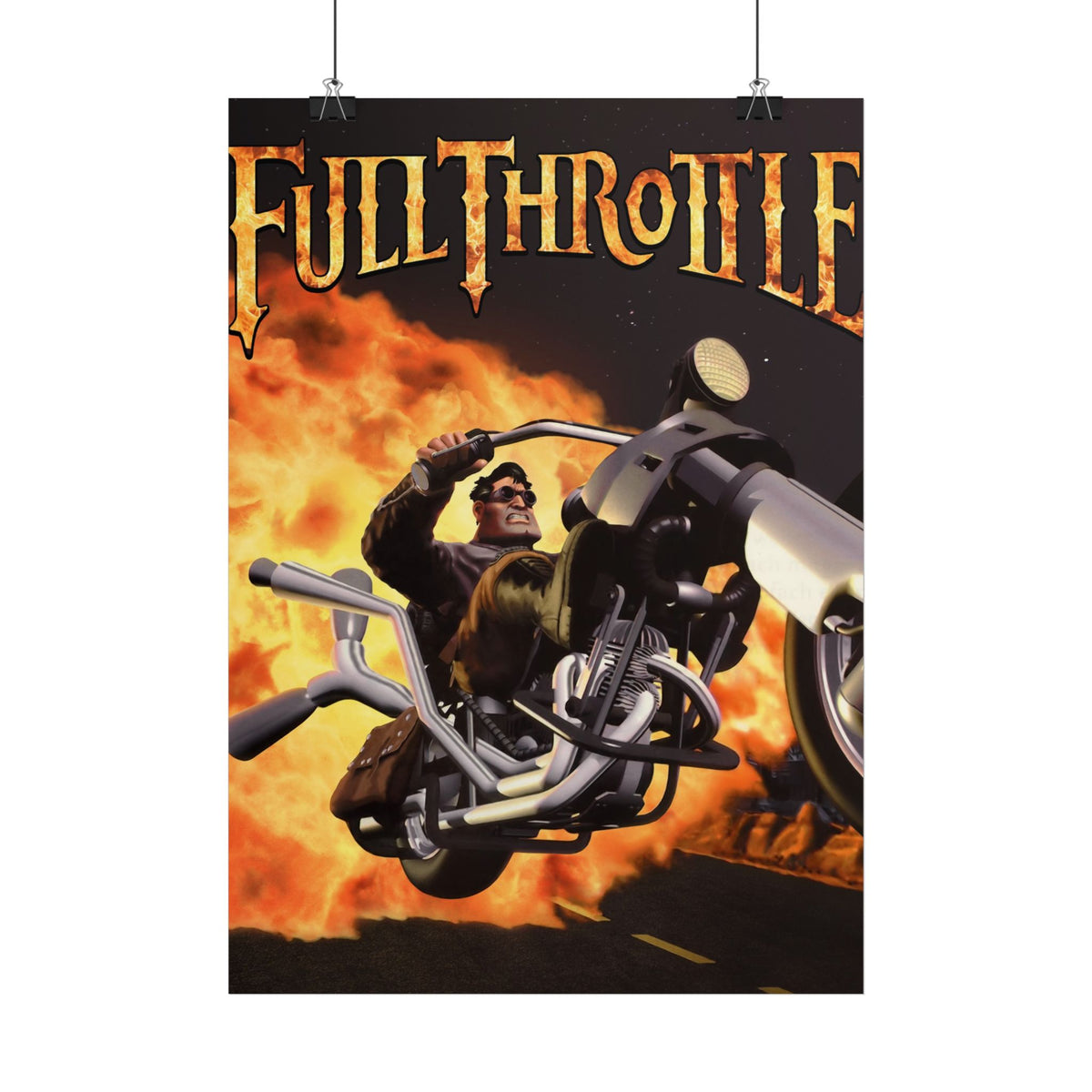 Full Throttle - Poster Printify