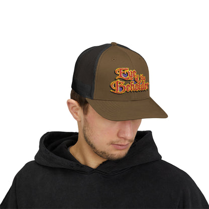 Eye of the Beholder - Snapback Truckerpet Printify