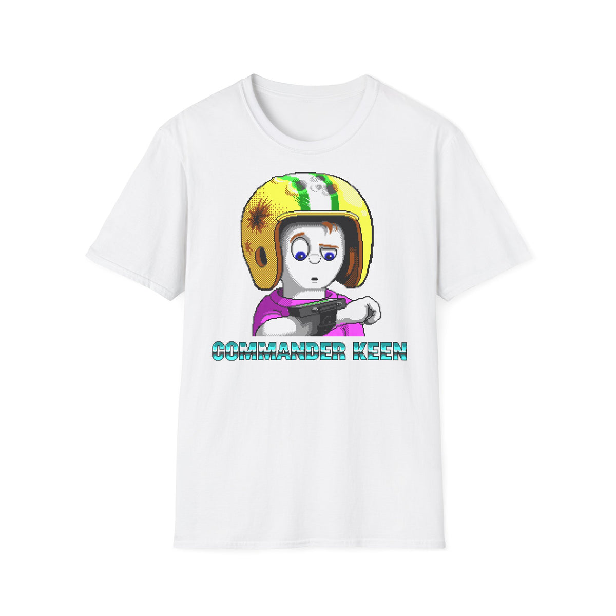 Commander Keen (Neural Stunner) - T-shirt Printify