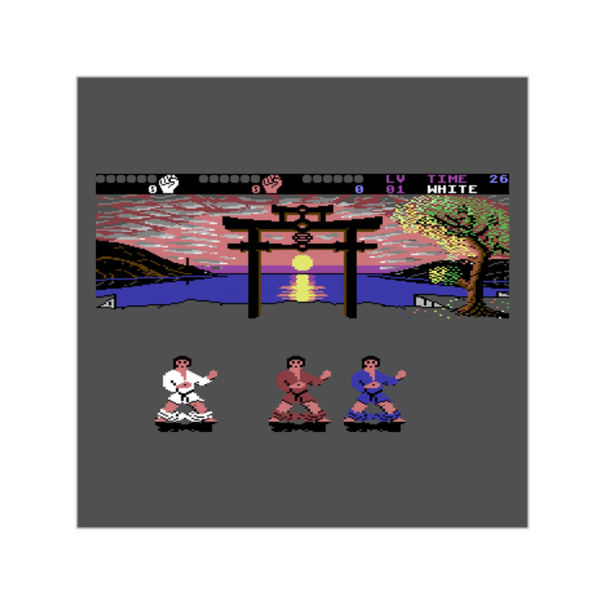 International Karate+ - Sticker Printify