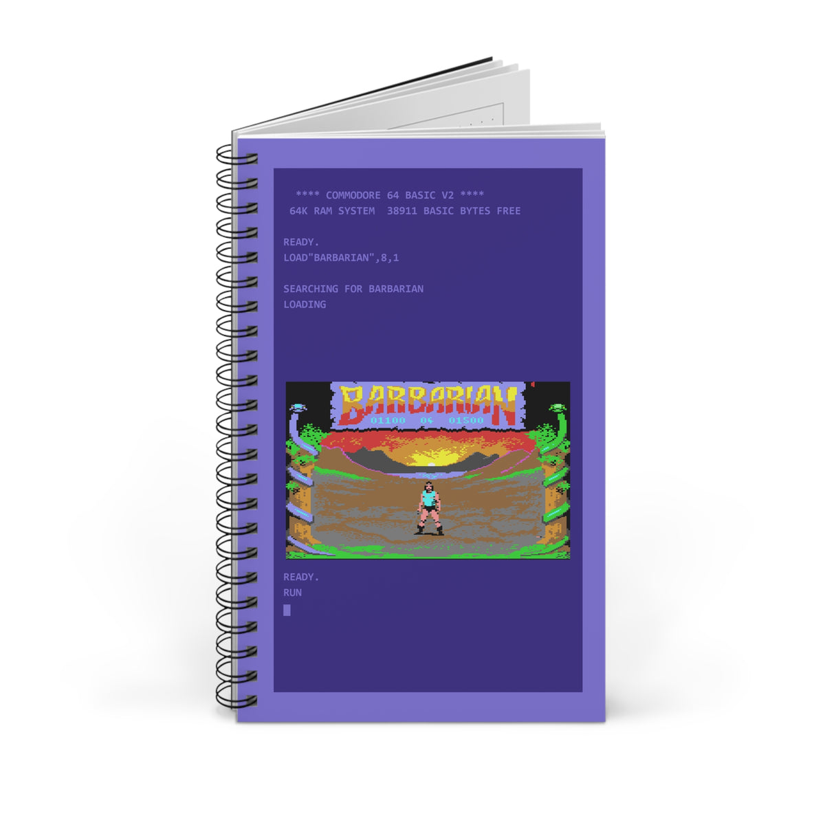 Barbarian - Notitieboek Printify
