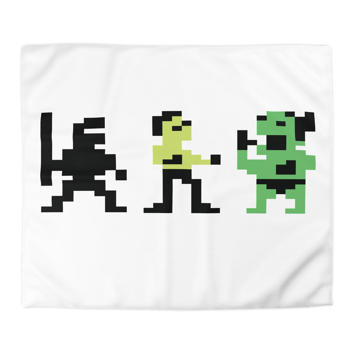 Bruce Lee Characters - Dekbedovertrek Printify