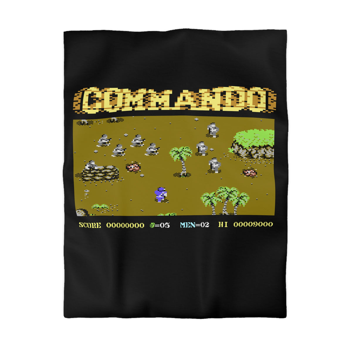 Commando - Dekbedovertrek Printify
