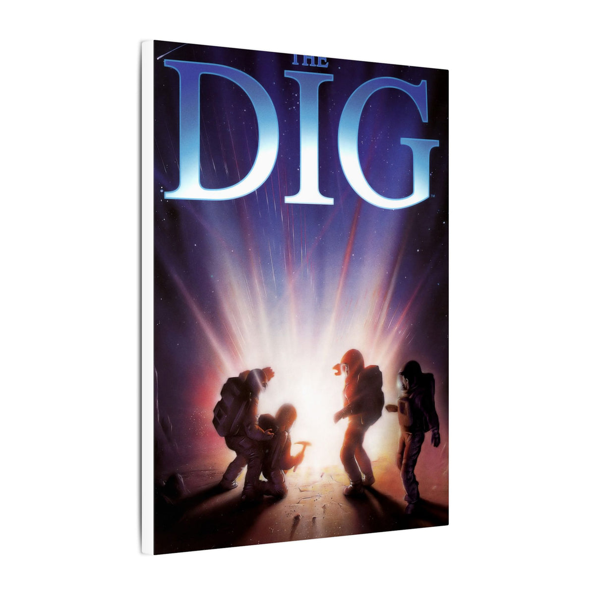The Dig (astronauten) - Canvas Printify
