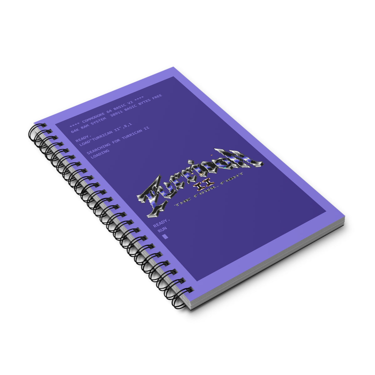 Turrican II - Notitieboek Printify