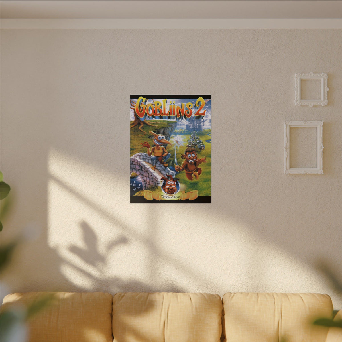 Gobliins 2: The Prince Buffoon - Canvas Printify