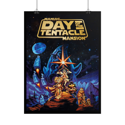 Day of the Tentacle Poster Star Wars