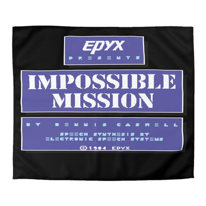 Impossible Mission Title - Dekbedovertrek Printify
