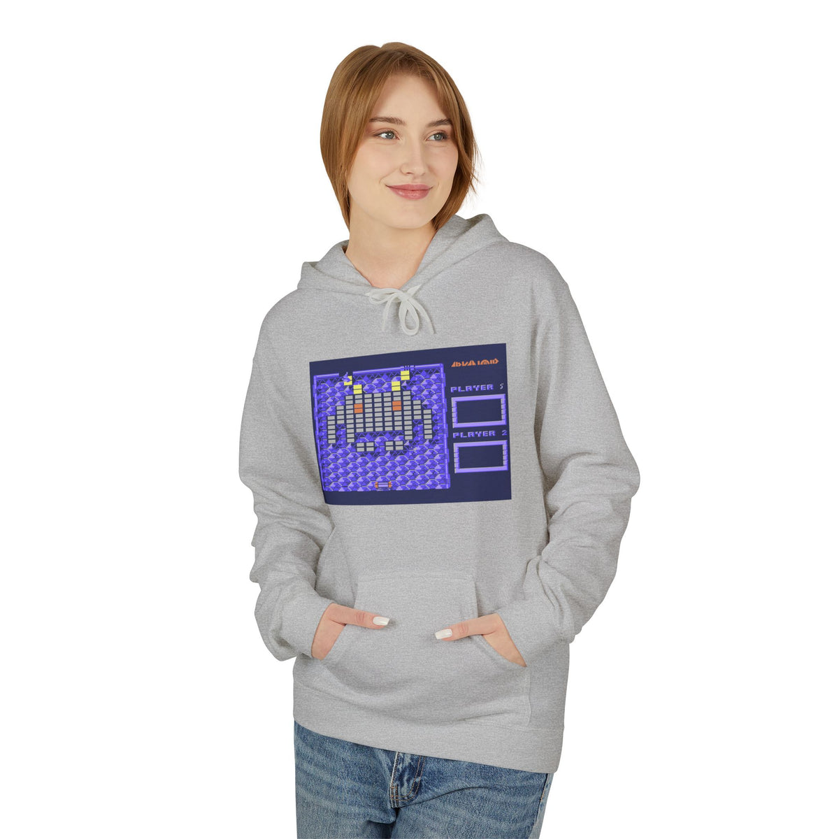 Arkanoid Level Map - Hoodie Printify