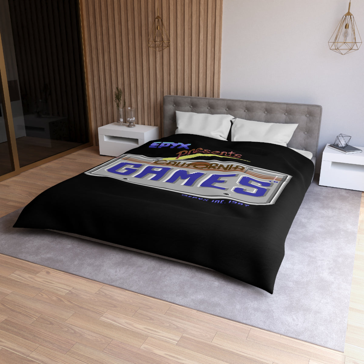 California Games - Dekbedovertrek Printify