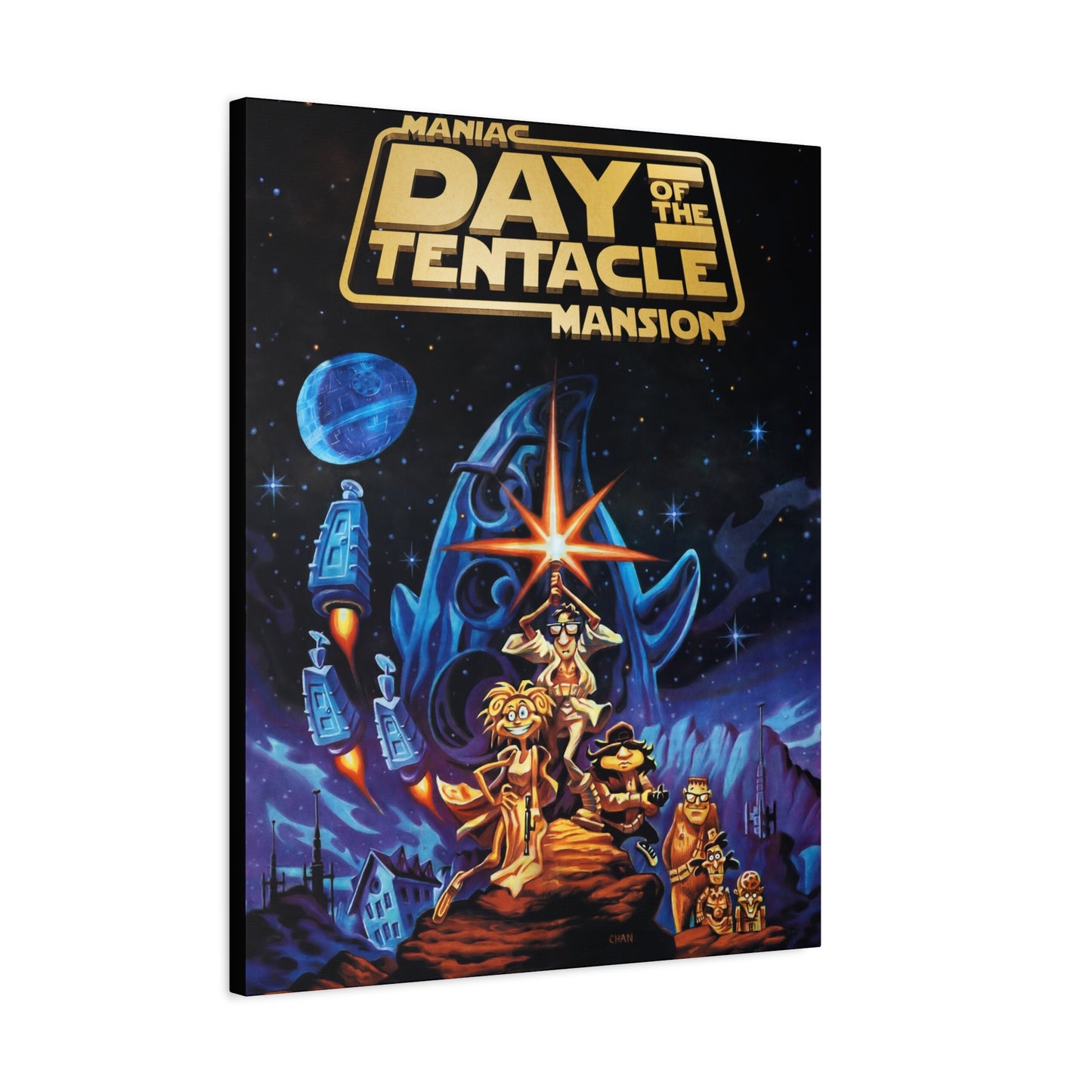Day of the Tentacle Canvas Star Wars