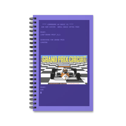 Grand Prix Circuit - Notitieboek Printify