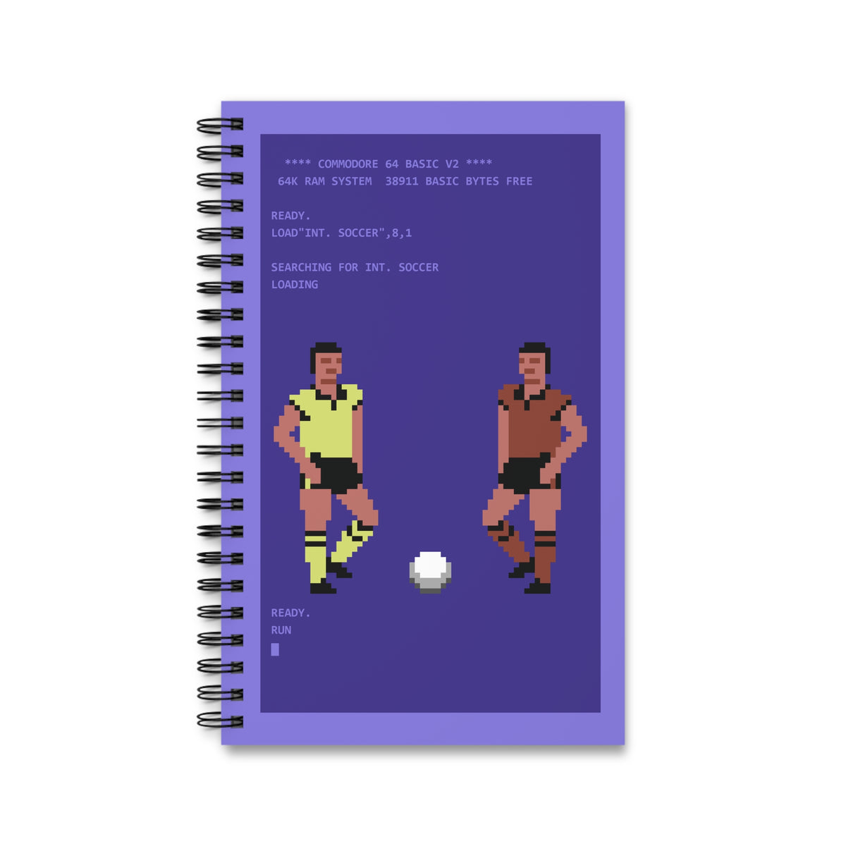 International Soccer Players - Notitieboek Printify