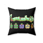 Lemmings Spun Polyester Square Pillow
