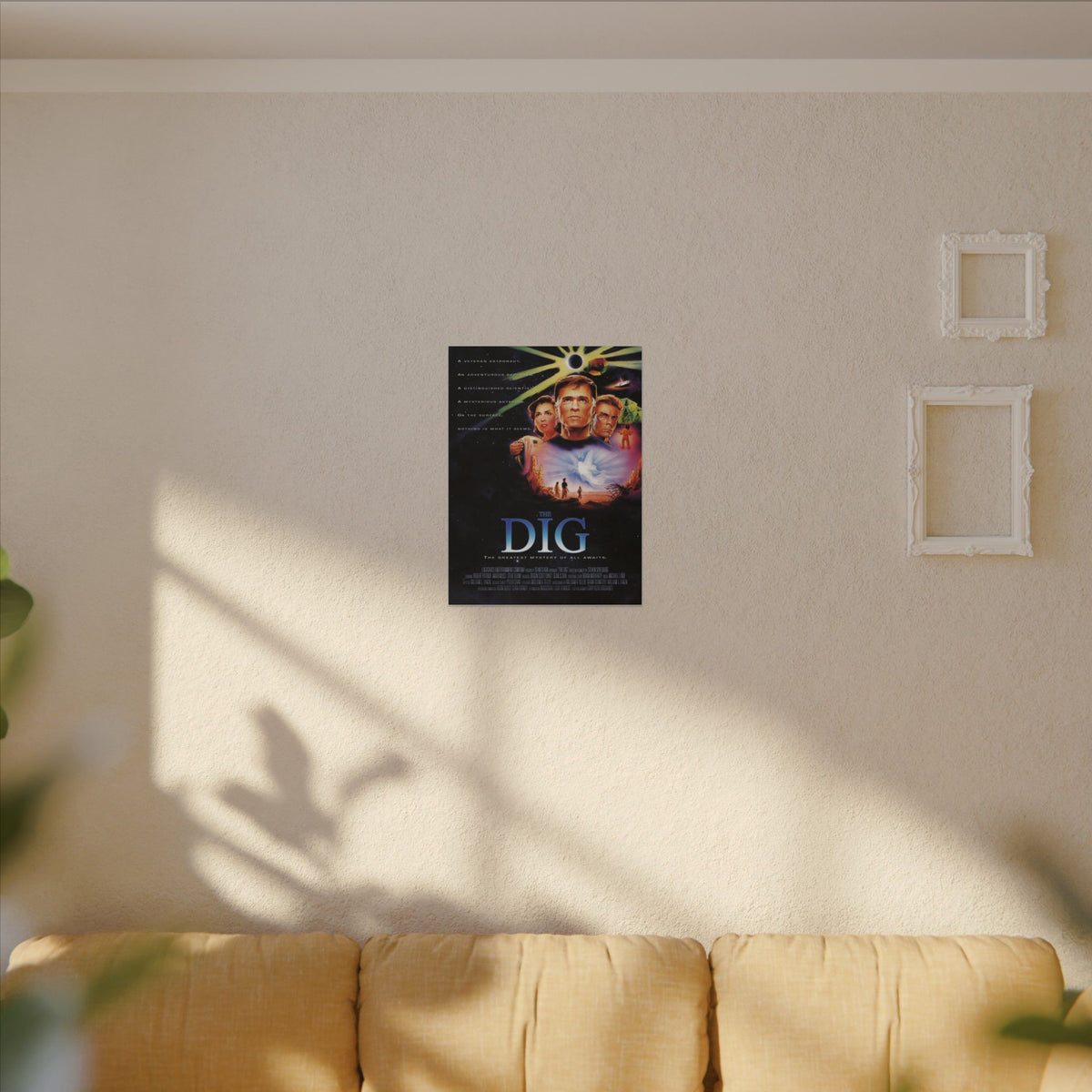 The Dig (filmposter) - Canvas Printify