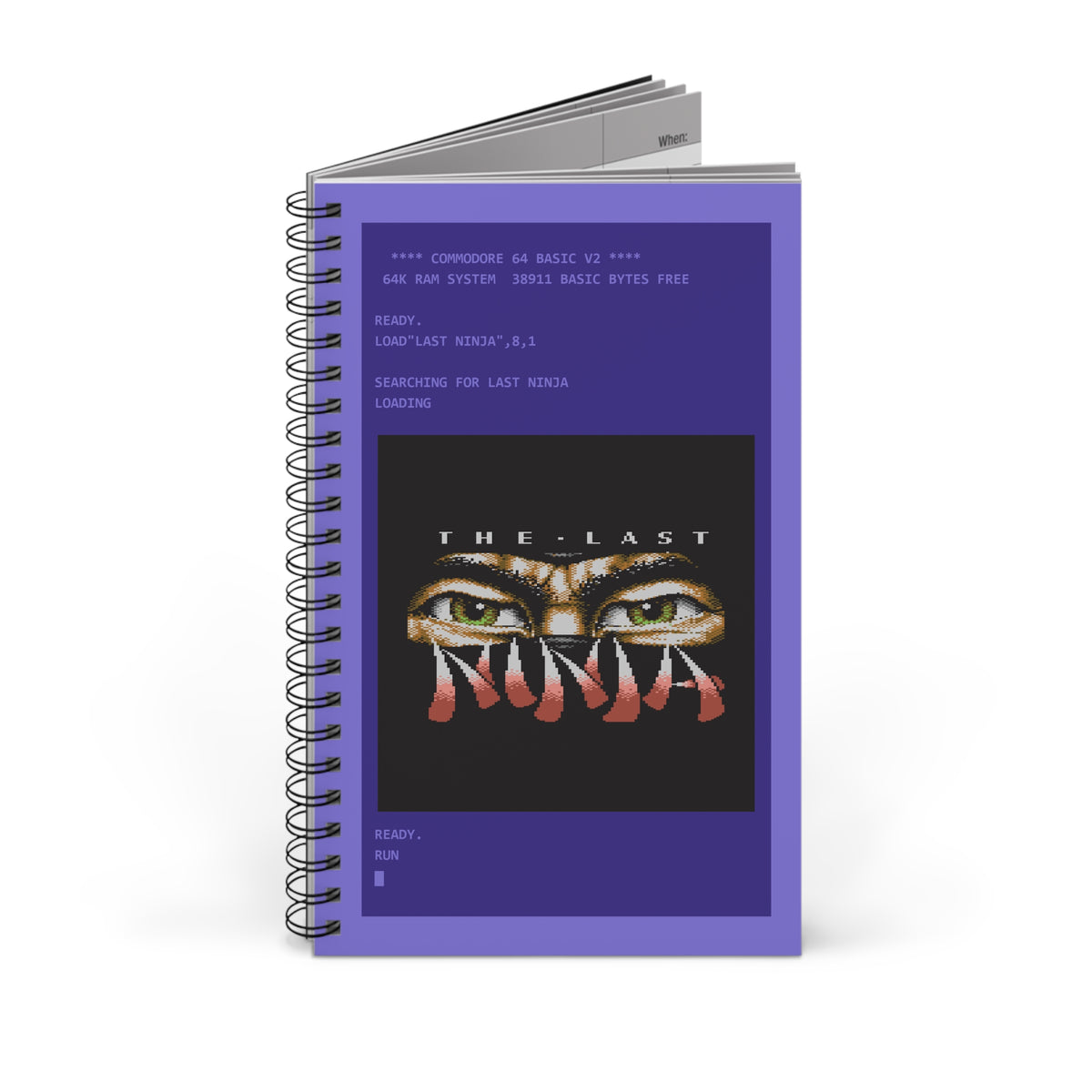 The Last Ninja - Notitieboek Printify