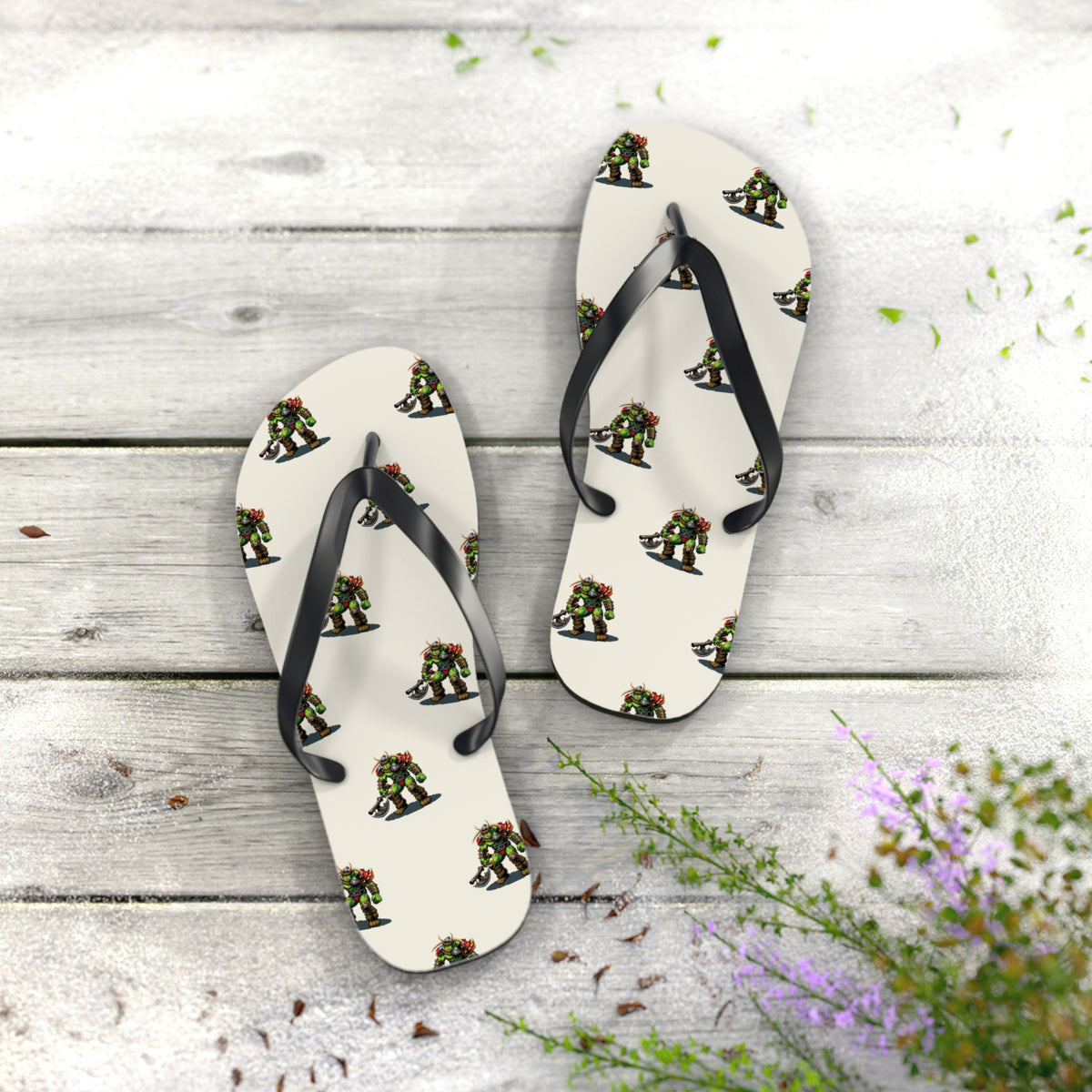 Warcraft Orc - Slippers Printify