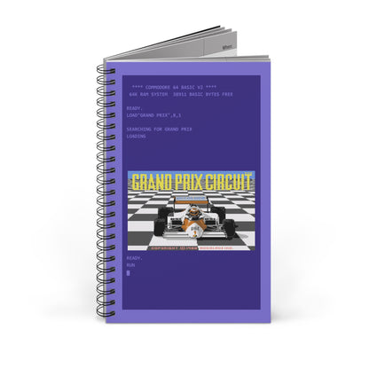 Grand Prix Circuit - Notitieboek Printify