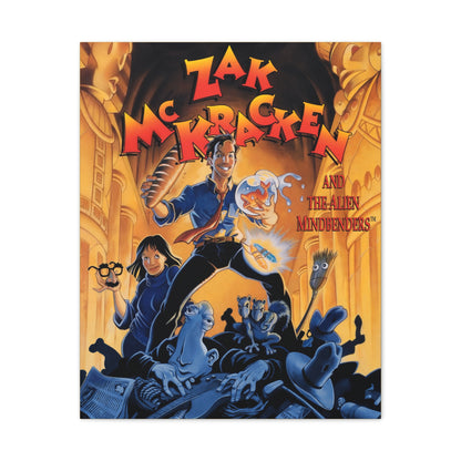 Zak McKracken Poster Canvas
