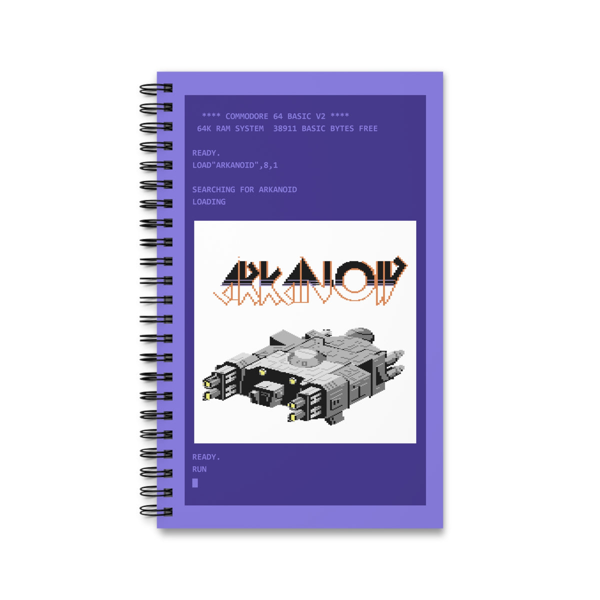 Arkanoid - Notitieboek Printify