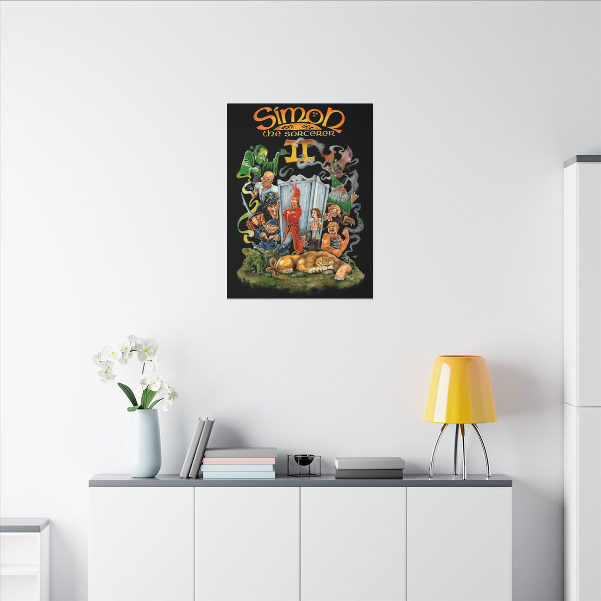Simon the Sorcerer II - Canvas Printify