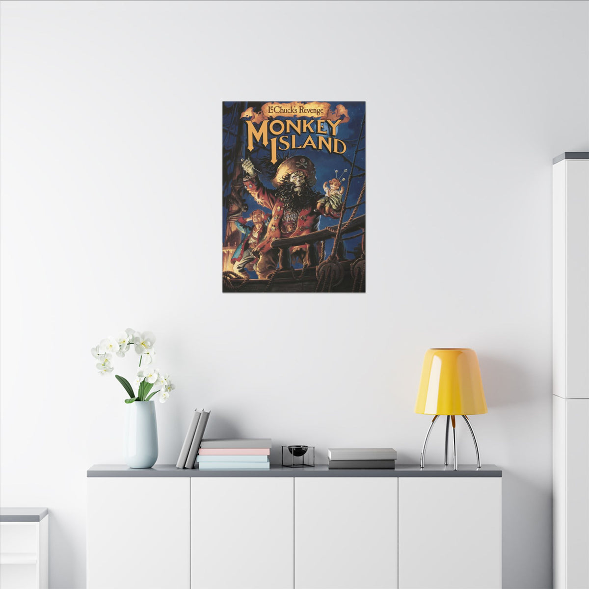 Monkey Island 2: LeChuck's Revenge - Canvas Printify