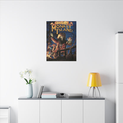 Monkey Island 2: LeChuck's Revenge - Canvas Printify