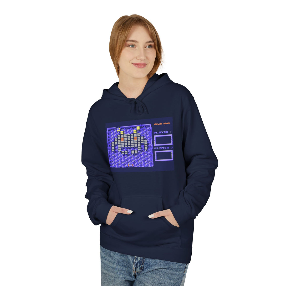 Arkanoid Level Map - Hoodie Printify