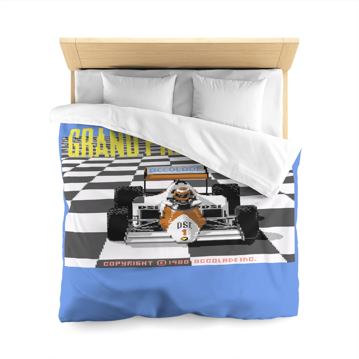 Grand Prix Circuit - Dekbedovertrek Printify