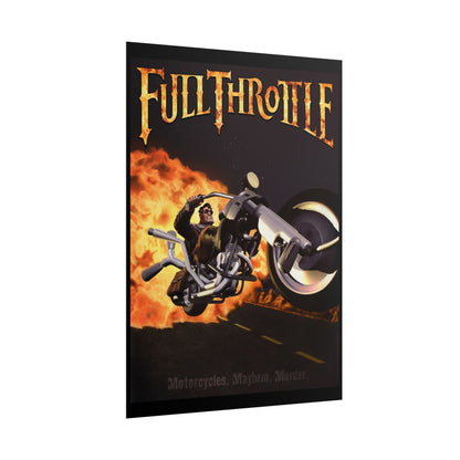 Full Throttle Rolled Posters Printify