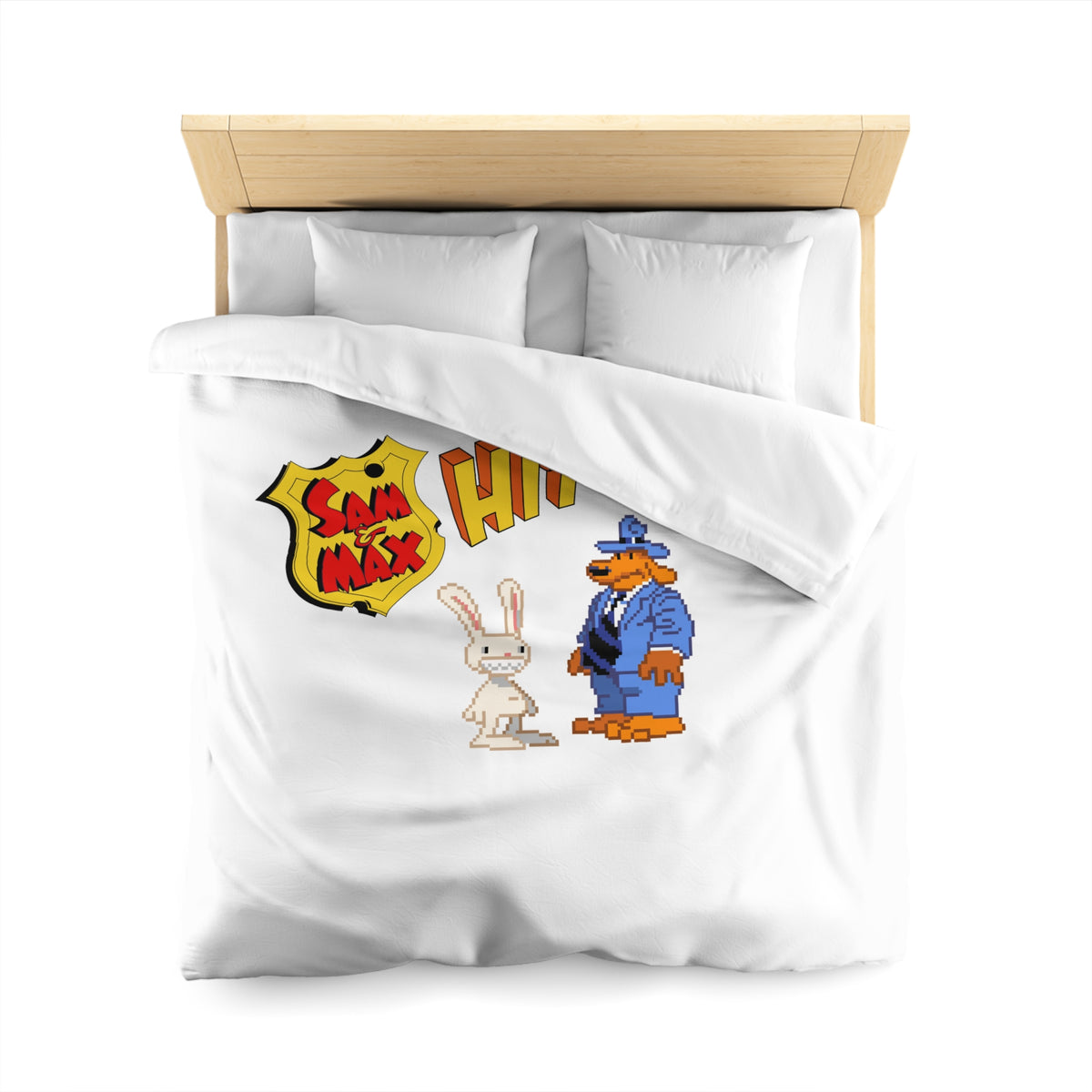 Sam & Max - Dekbedovertrek Printify