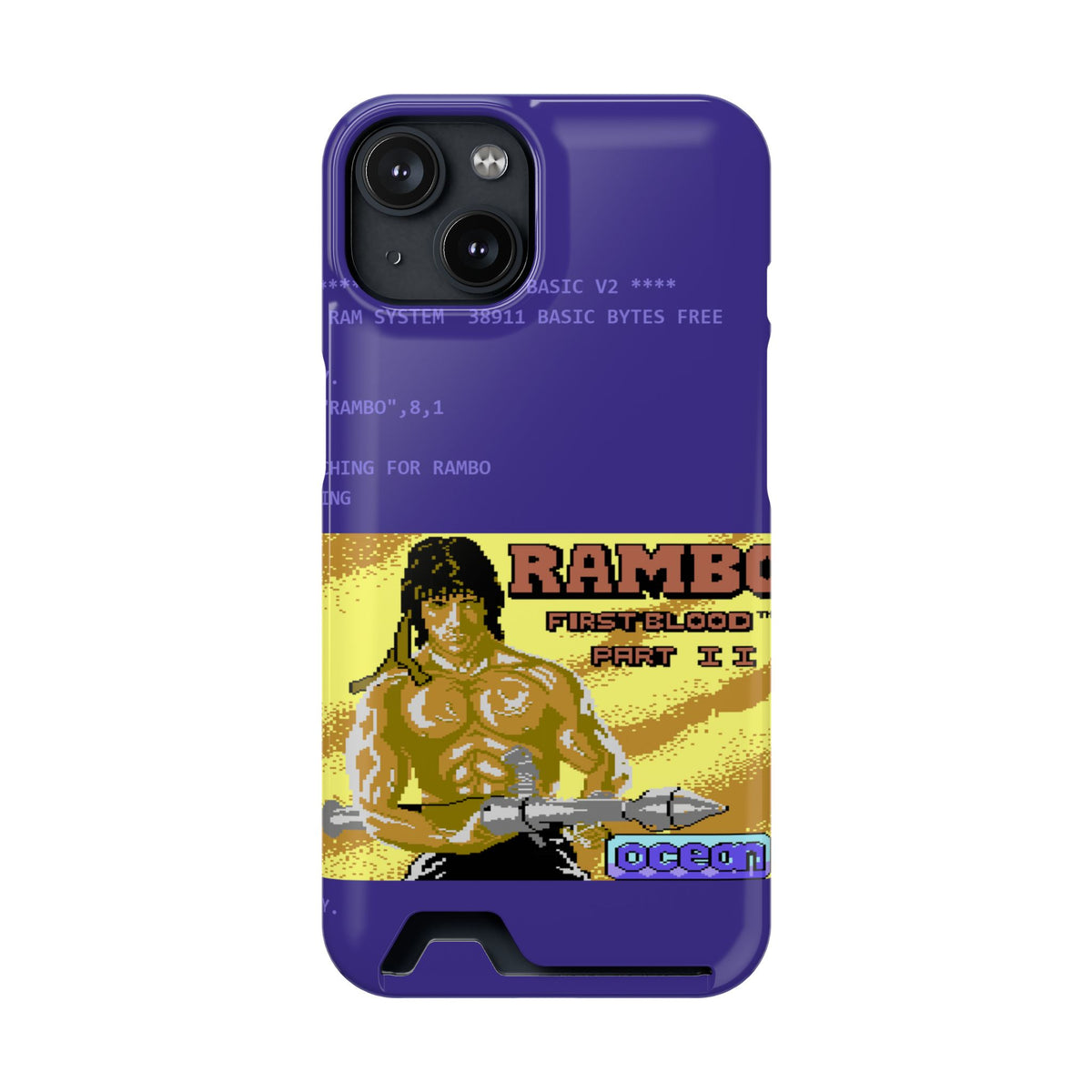 Rambo: First Blood Part II - Telefoonhoesje Printify