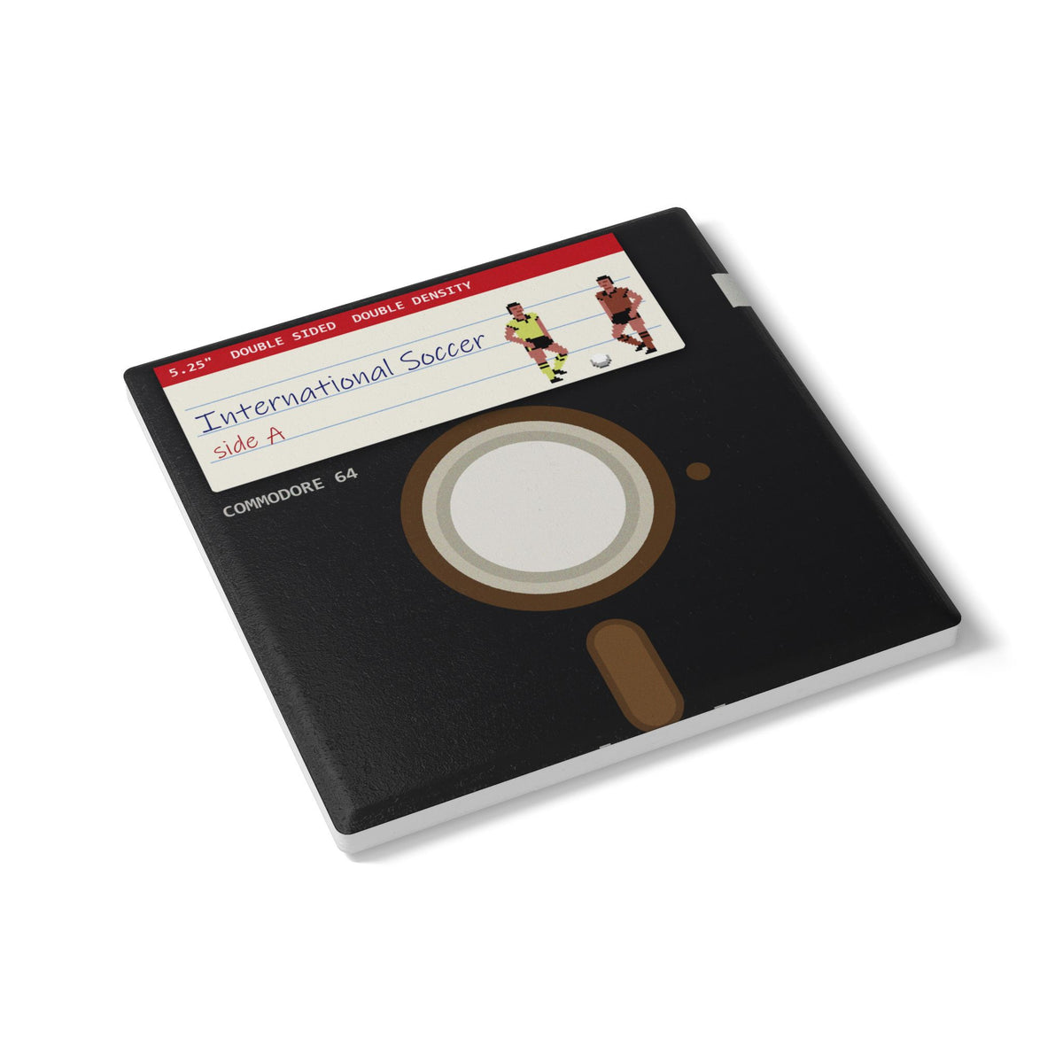 International Soccer - Floppy Onderzetter Printify