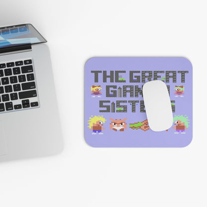 The Great Gianna Sisters Mouse Pad (Rectangle) Printify