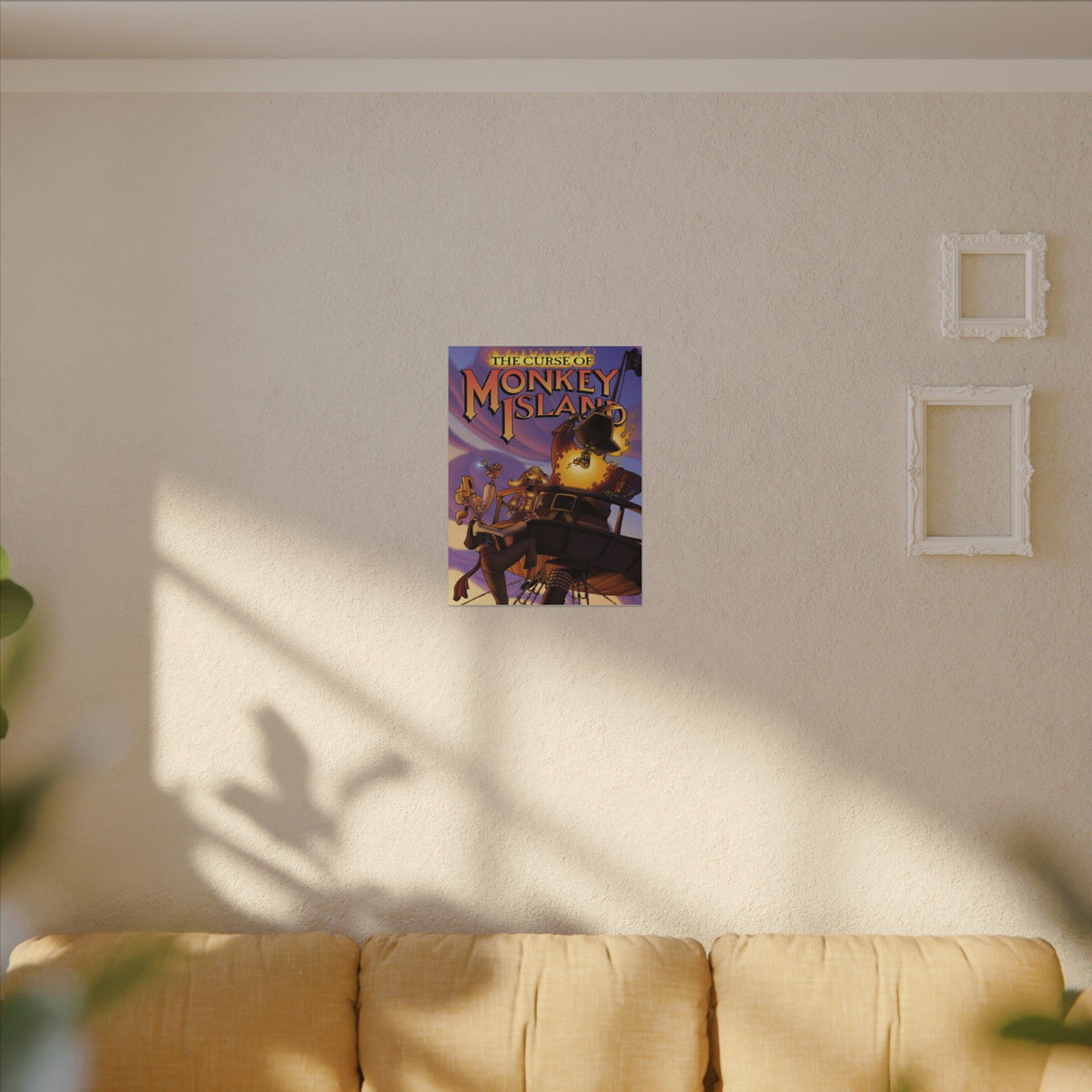The Curse of Monkey Island - Canvas Printify