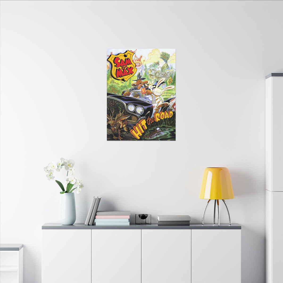 Sam & Max Hit the Road - Canvas Printify