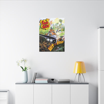 Sam & Max Hit the Road - Canvas Printify
