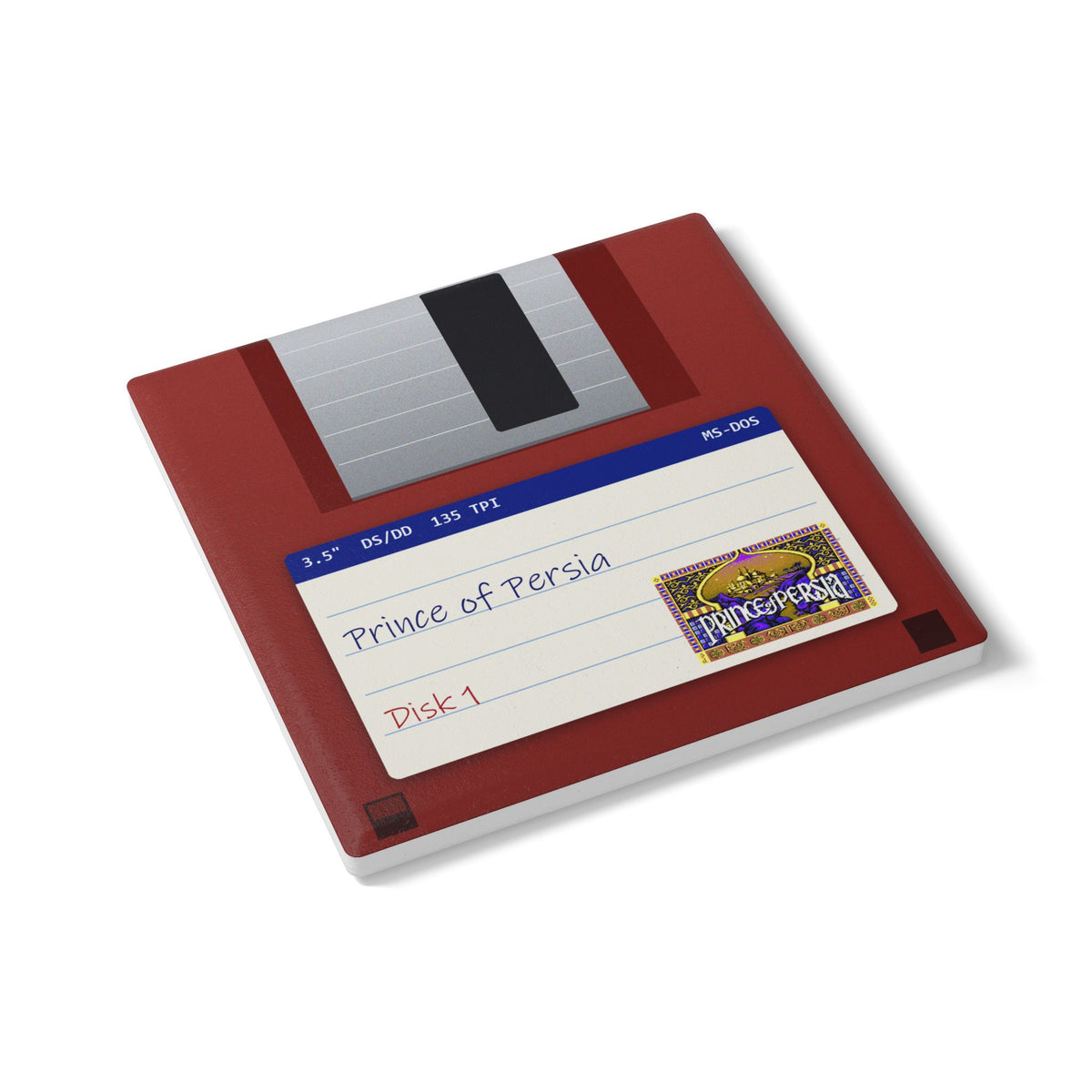 Prince of Persia - Floppy Onderzetter Printify