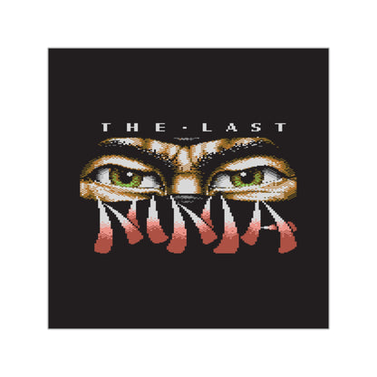 The Last Ninja Logo - Sticker Printify