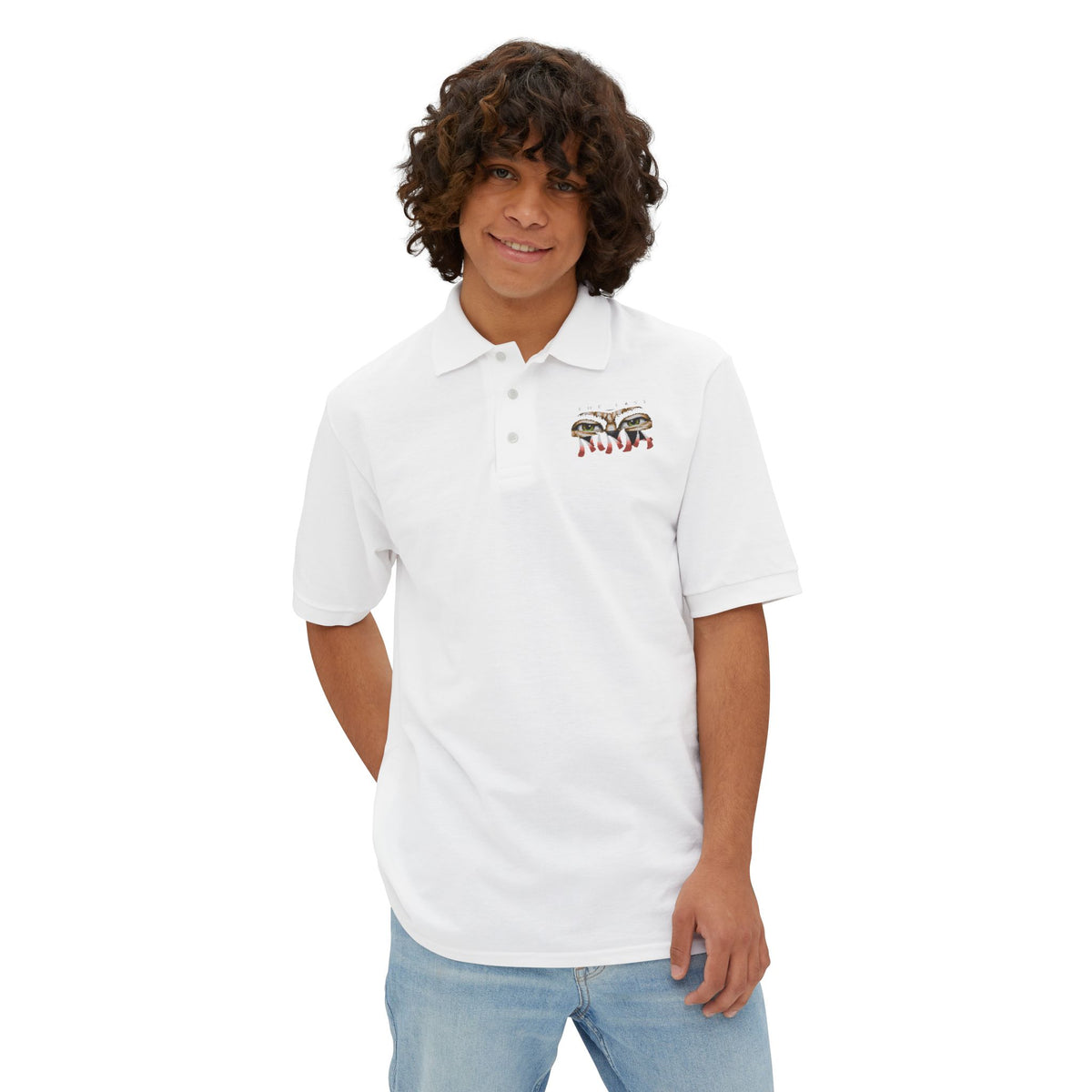 The Last Ninja Logo - Polo Printify