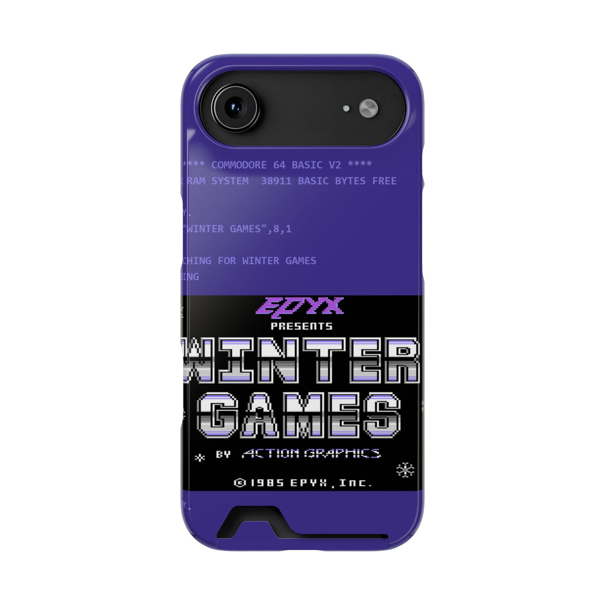 Winter Games - Telefoonhoesje Printify