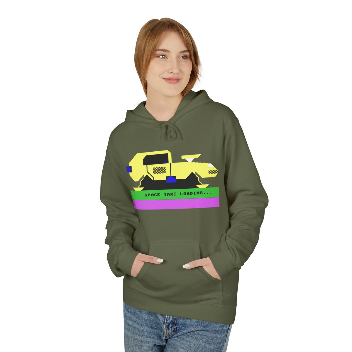 Space Taxi - Hoodie Printify