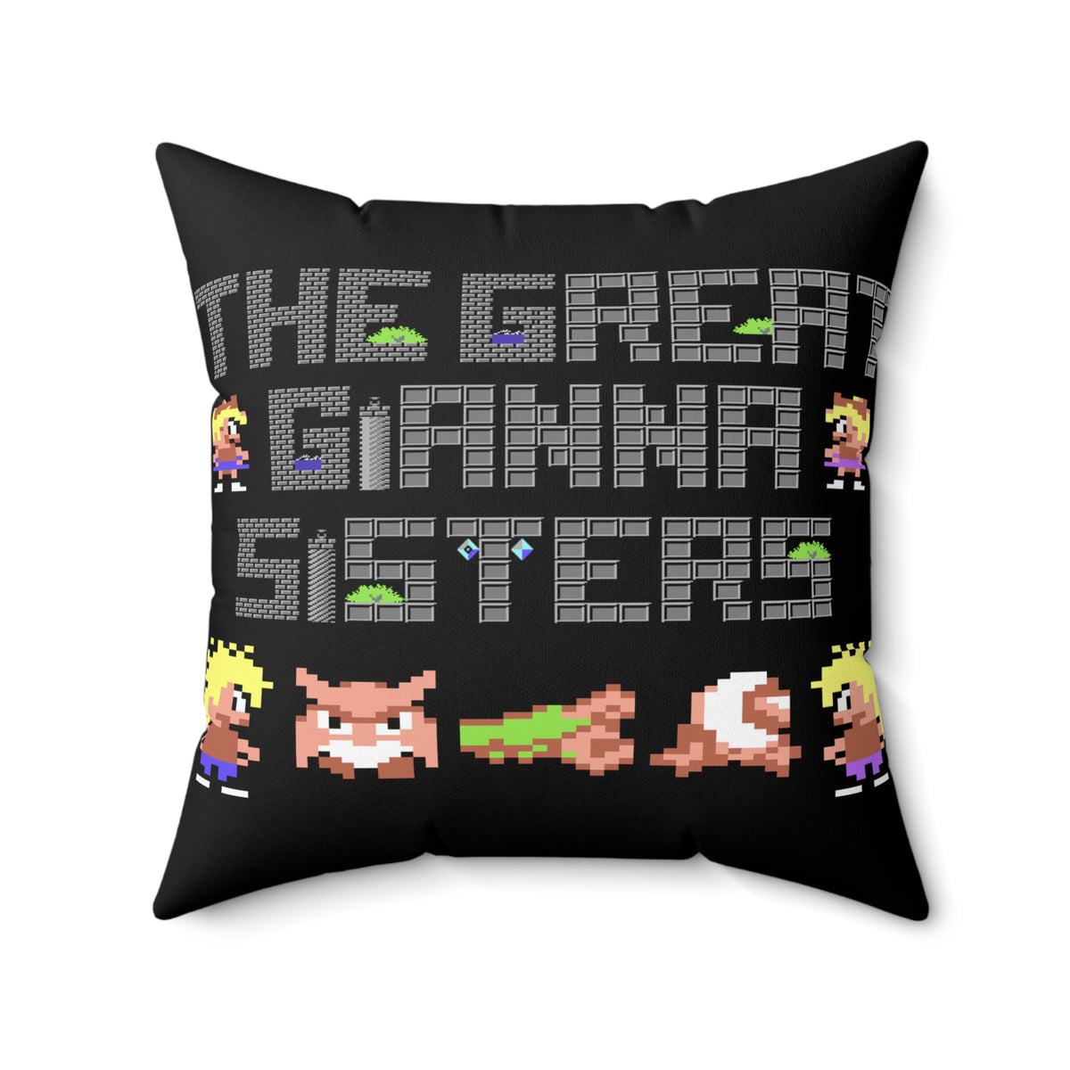The Great Giana Sisters - Kussen Printify