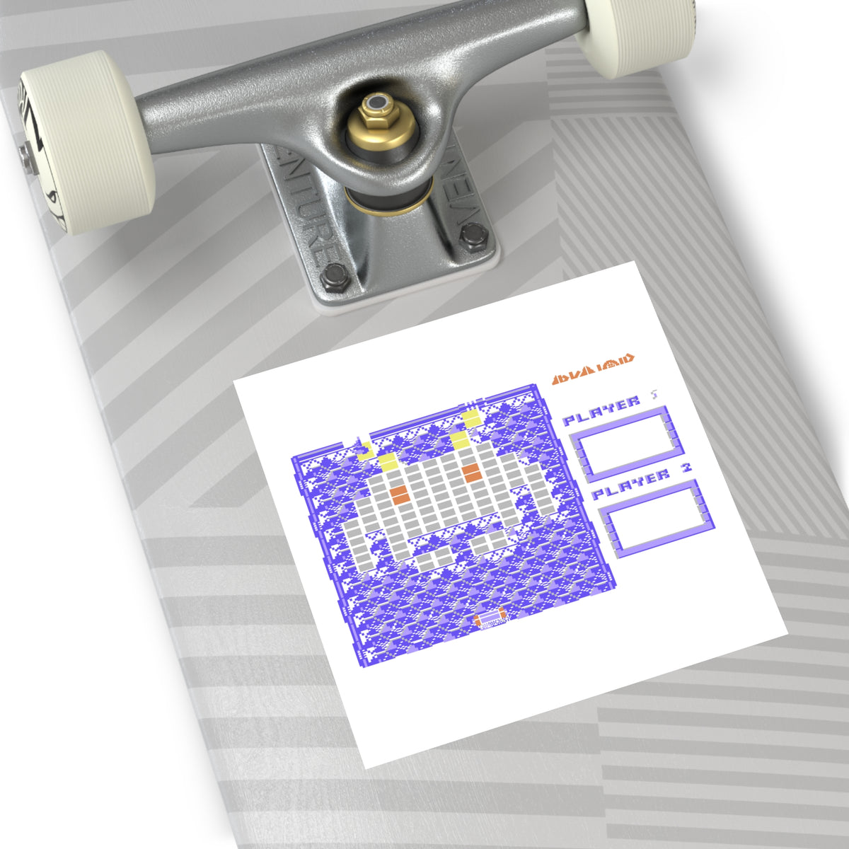 Arkanoid Level Map - Sticker Printify